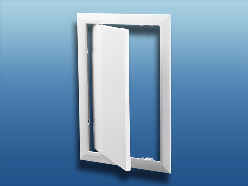 Revisionstür Kunststoff weiß : 250x300mm Größe: 250x300mm Produktbild 2