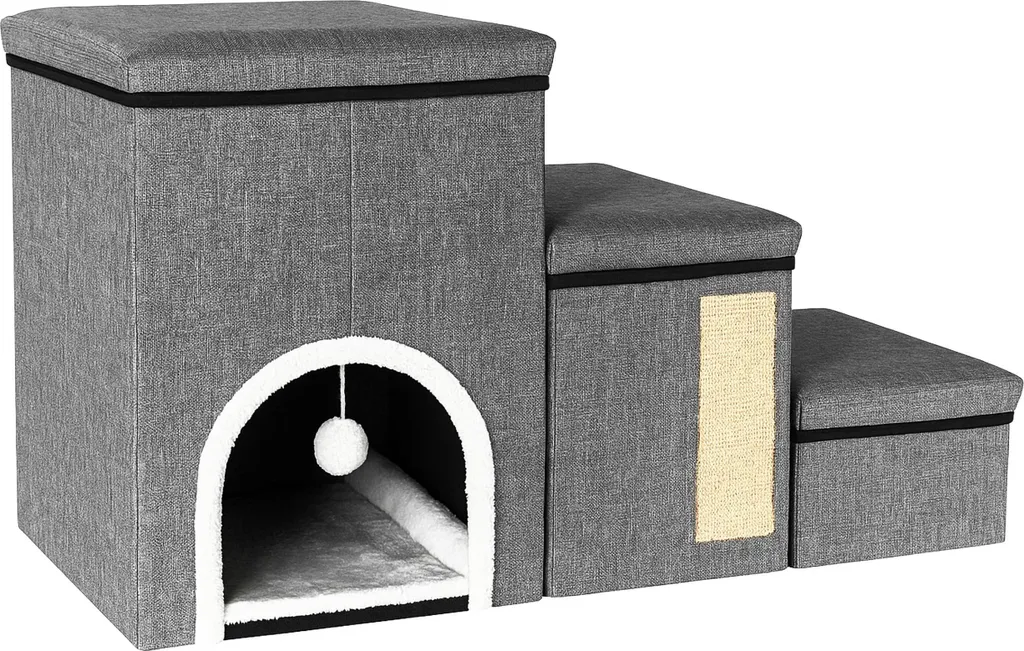 Escalier pour Chat Senior et Chon - Aide à la Montée pour Maison de Chat