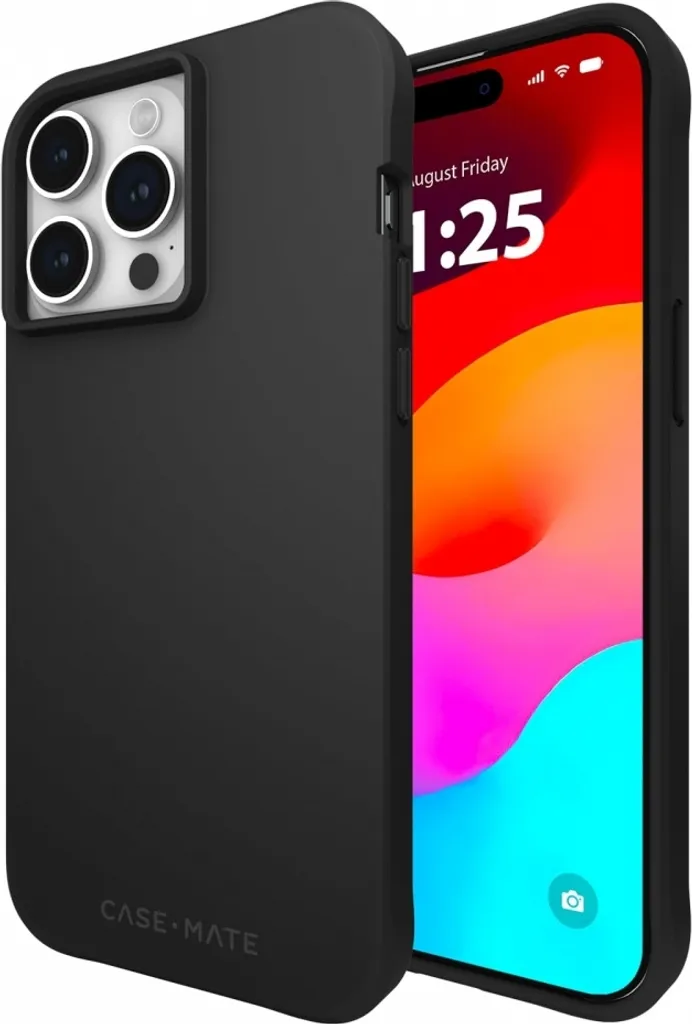 Protection iPhone 15 Pro Max Case-Mate Tough Noire pour Usage Intense