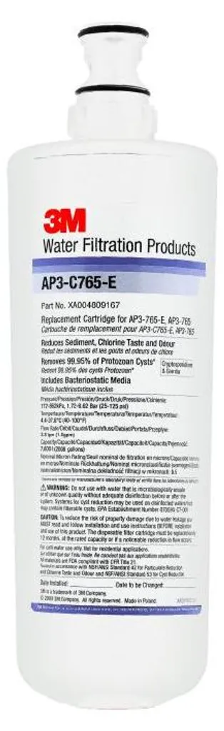 Filtre à eau 3M AP3-C765-S-E : Solution pour fontaine et machine à café - 3
