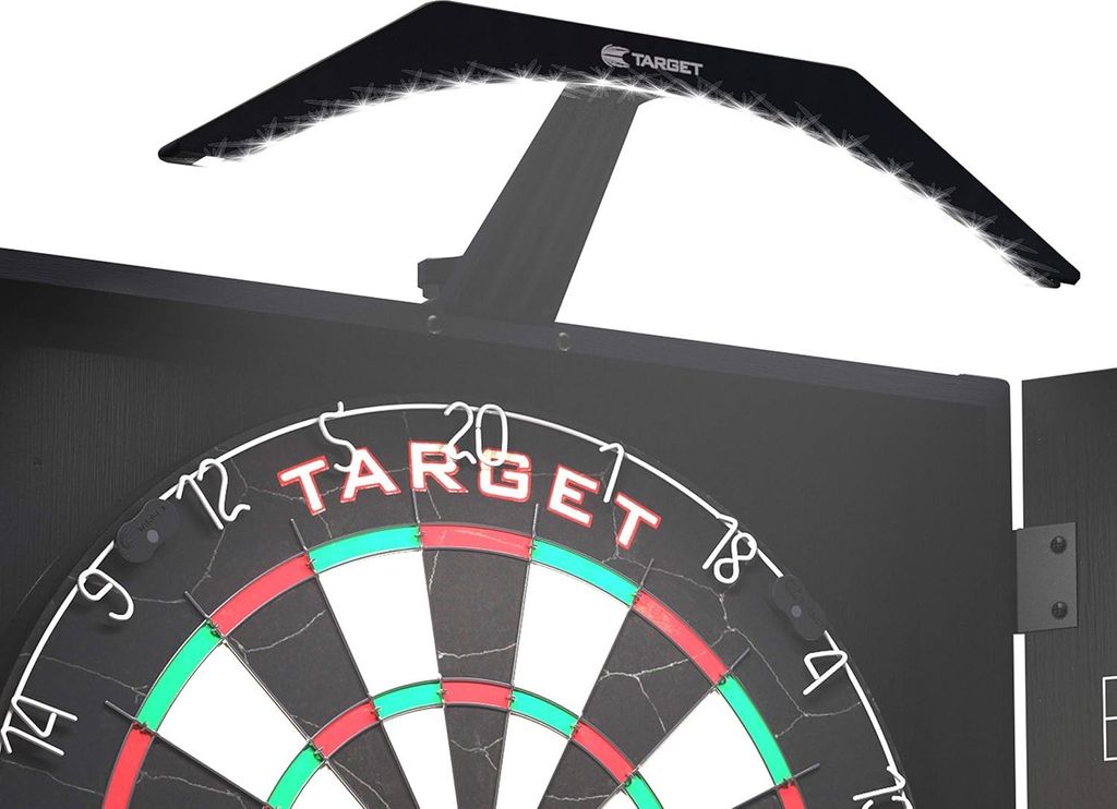 Dartboard LED Licht - Einfache Montage - Helle Beleuchtung - Passt zu allen Dartboards - Dartschränke Sicher.
