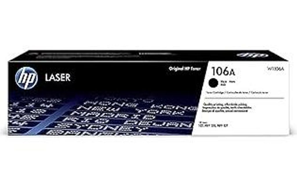 HP 106A (W1106A) Original Toner Schwarz für HP Laser 107, 135, 137