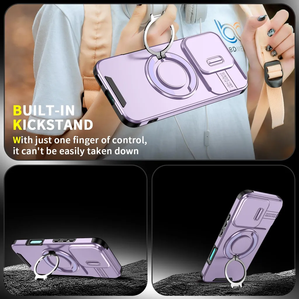 Custodia In Silicone Per Honor 200 Pro 5G - Viola Scuro, Antiurto, Con Protezione Fotocamera E 10 Airbag