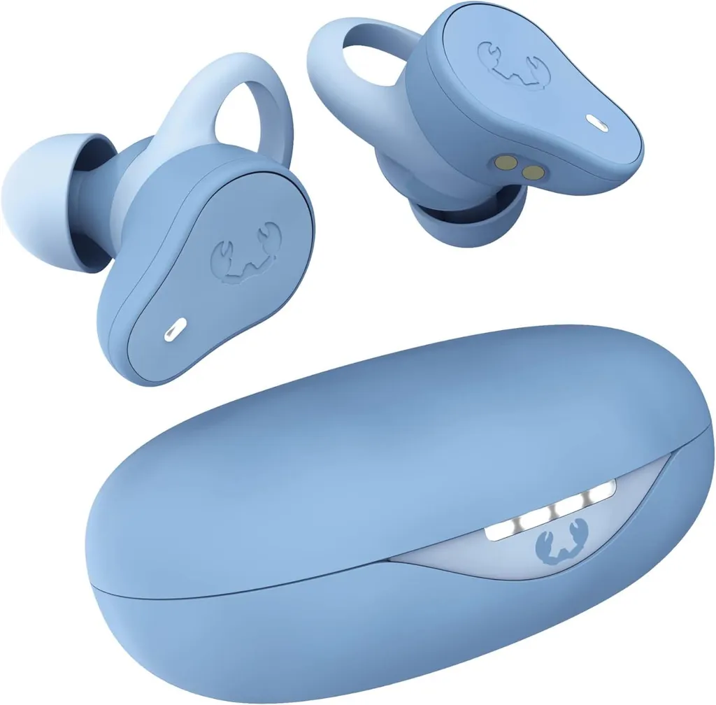 In-Ear Bluetooth Sport Kopfhörer, Spritzwassergeschützt, Dual Master, Mit Mikrofon und klickbarer Taste und Lautstärkeregler, 30 Stunden Spielzeit