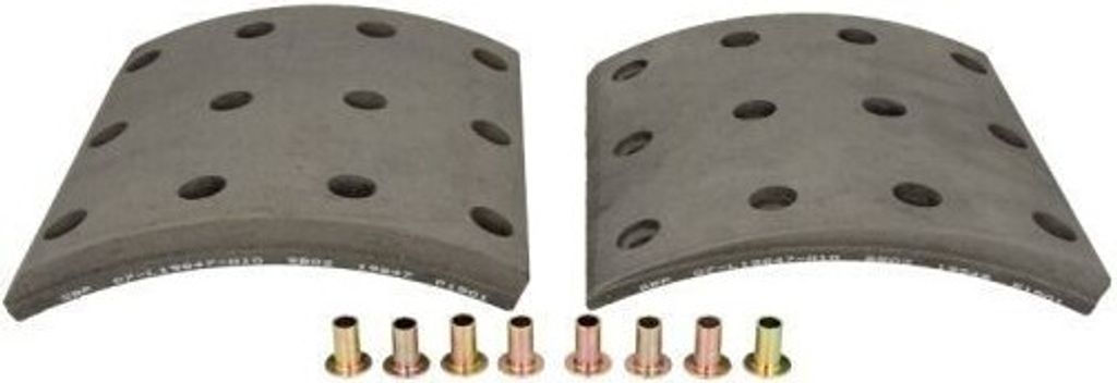 SBP Bremsbacken 07-L19847-N10 Hinten für SETRA Series 200 220mm