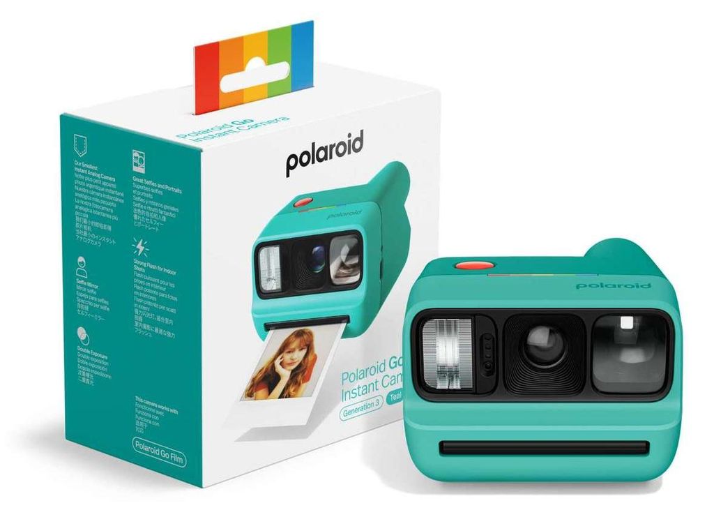 Polaroid Go Kamera Gen3, Blaugrün Produktbild 