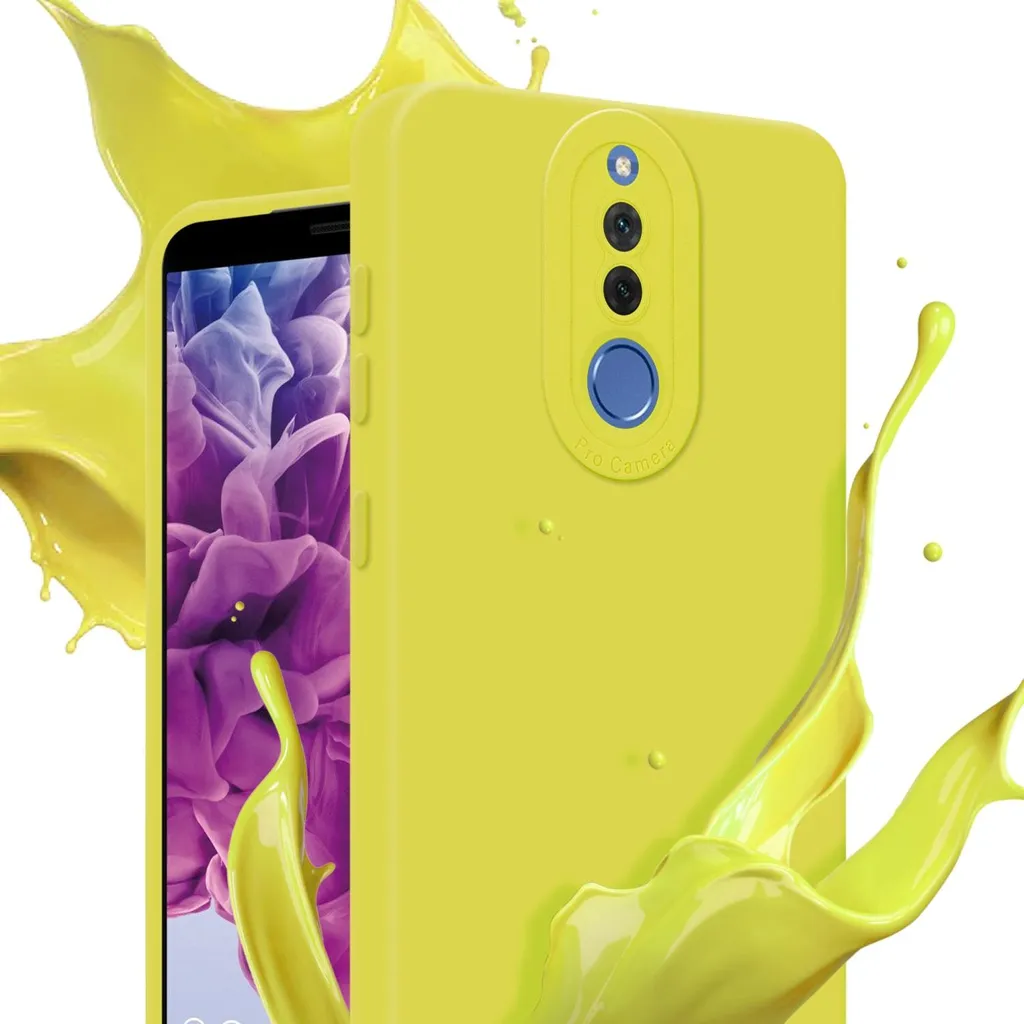 Analisi Cover Cadorabo Huawei Mate 10 Lite TPU Giallo Protettiva - 5
