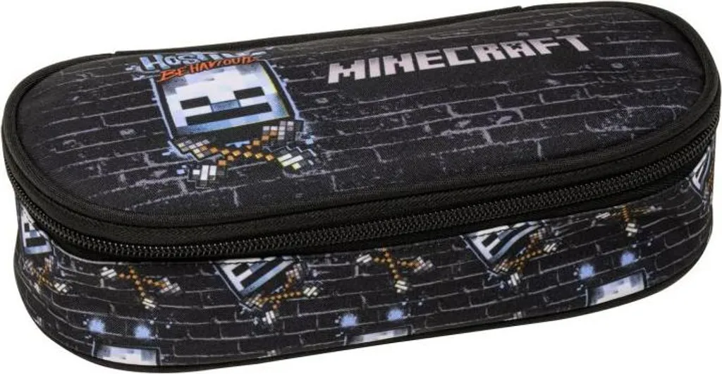 Astuccio Minecraft Ovale per Scuola: Capienza e Resistenza Garantite