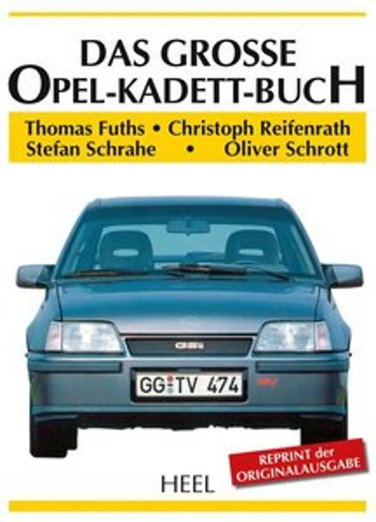 Livre Opel Kadett pour identifier les pièces et spécificités d'origine