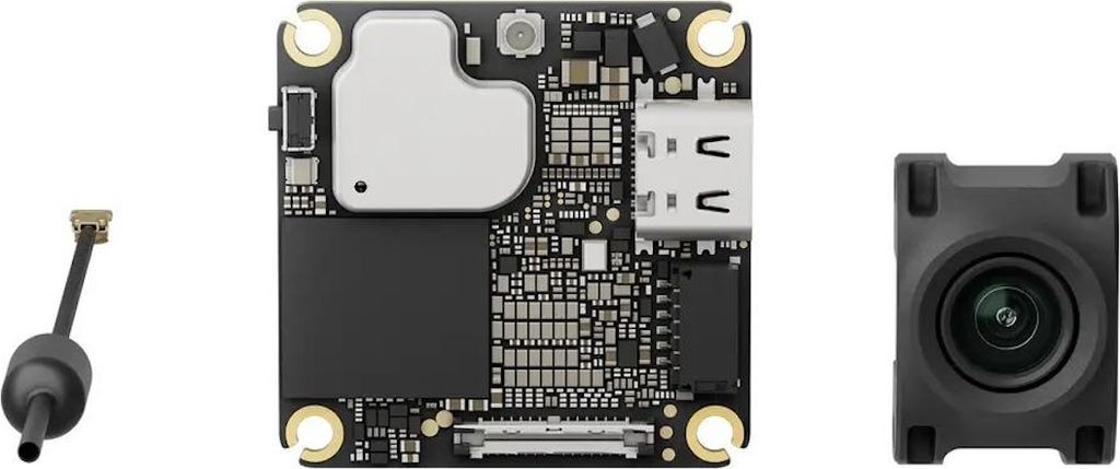 DJI O4 Air Unit für FPV-Drohne, digitales Übertragungssystem, niedrige Latenz von 20 ms, maximale Reichweite von 10 km, Videoaufzeichnung mit 4K/...