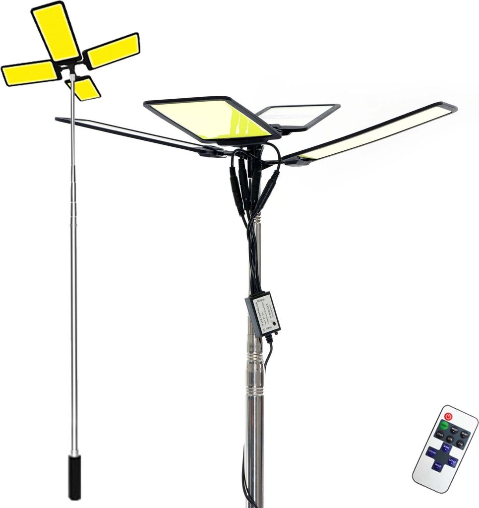 Lampa kempingowa Wiltec V2 LED reflektor 115W 11224 lumenów Zdjęcie produktu 