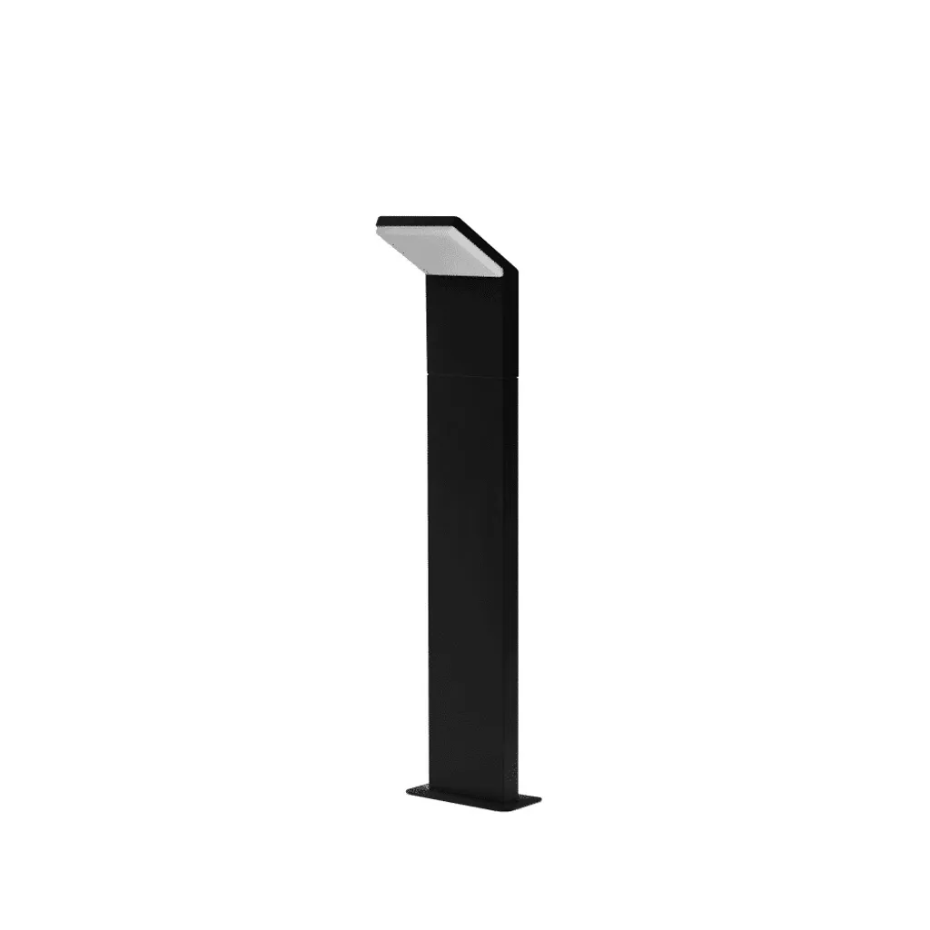 Borne LED IP54 9W Blanc avec CCT réglable 2200K-3000K Hauteur 60cm