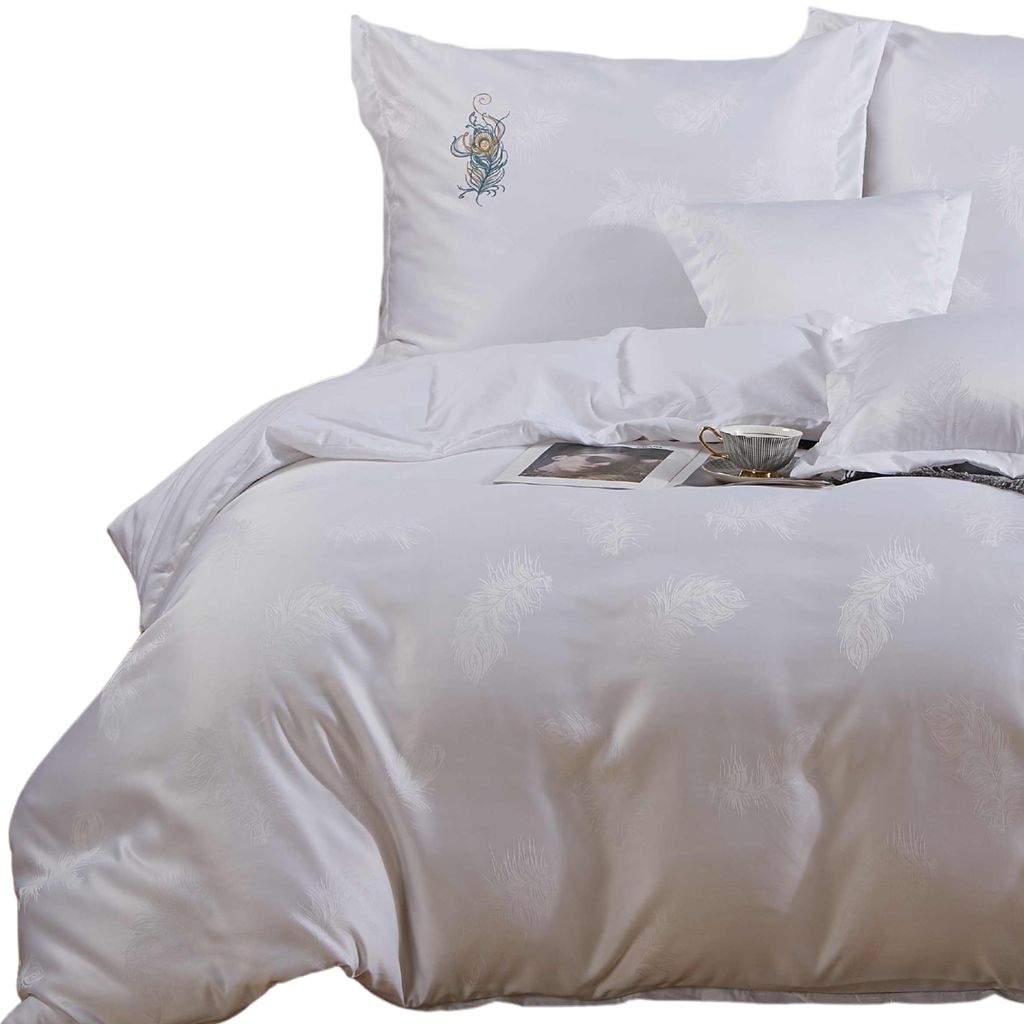 Bettwäsche 220X200, Baumwolle, Satin-Bettwäsche, Kissenbezüge 70X80, Kissenbezüge 40X40