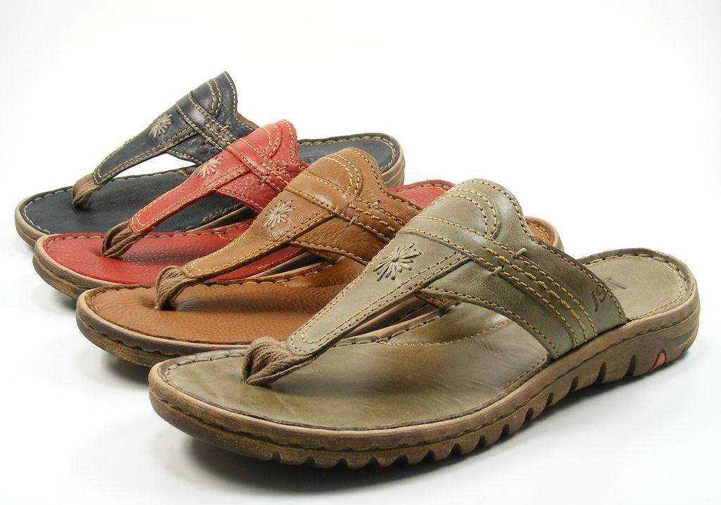 Josef Seibel 63809-343 Lucia 09 Damen Schuhe Pantoletten Zehentrenner, Größe:42 EU, Farbe:Rot