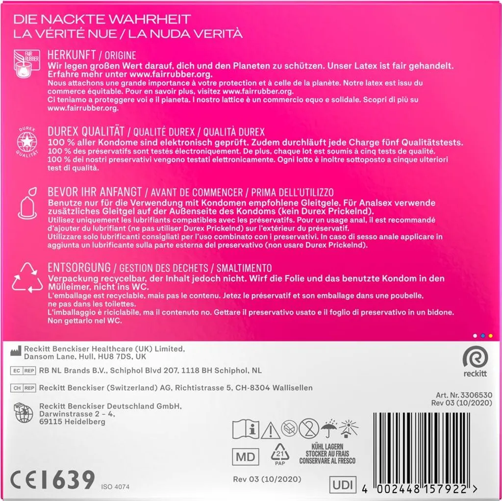 Preservativi Durex Pleasure Me 40 pezzi - 15