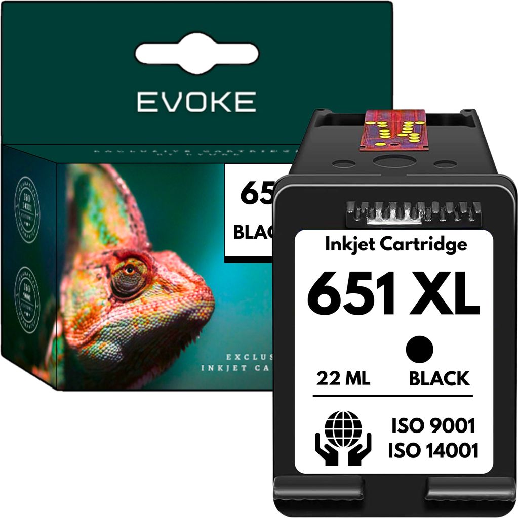 Patrone für HP 651 ️️ OfficeJet 202c 250 252 Deskjet Ink Advantage 5575 5645 ️