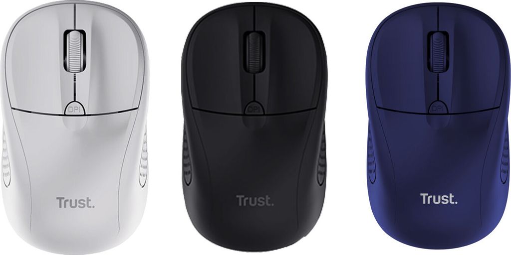 Trust Primo Funkmaus Schwarz  Schwarz One Size Produktbild 