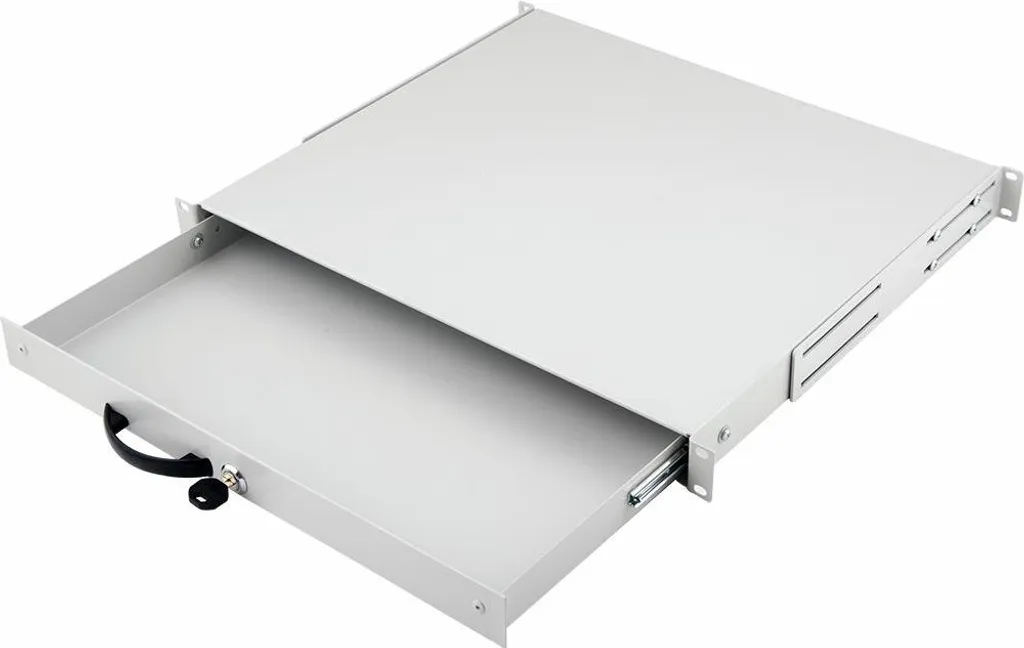 Cassetto Rack 19 pollici Equip EZD-1-G 1U con Chiave | Professionale