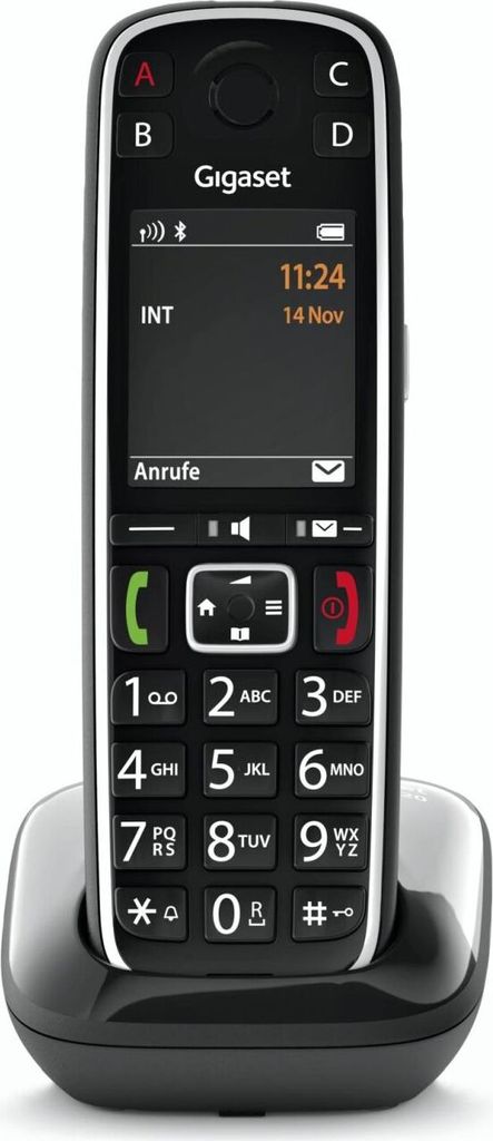 E720 schwarz Schnurloses Telefon