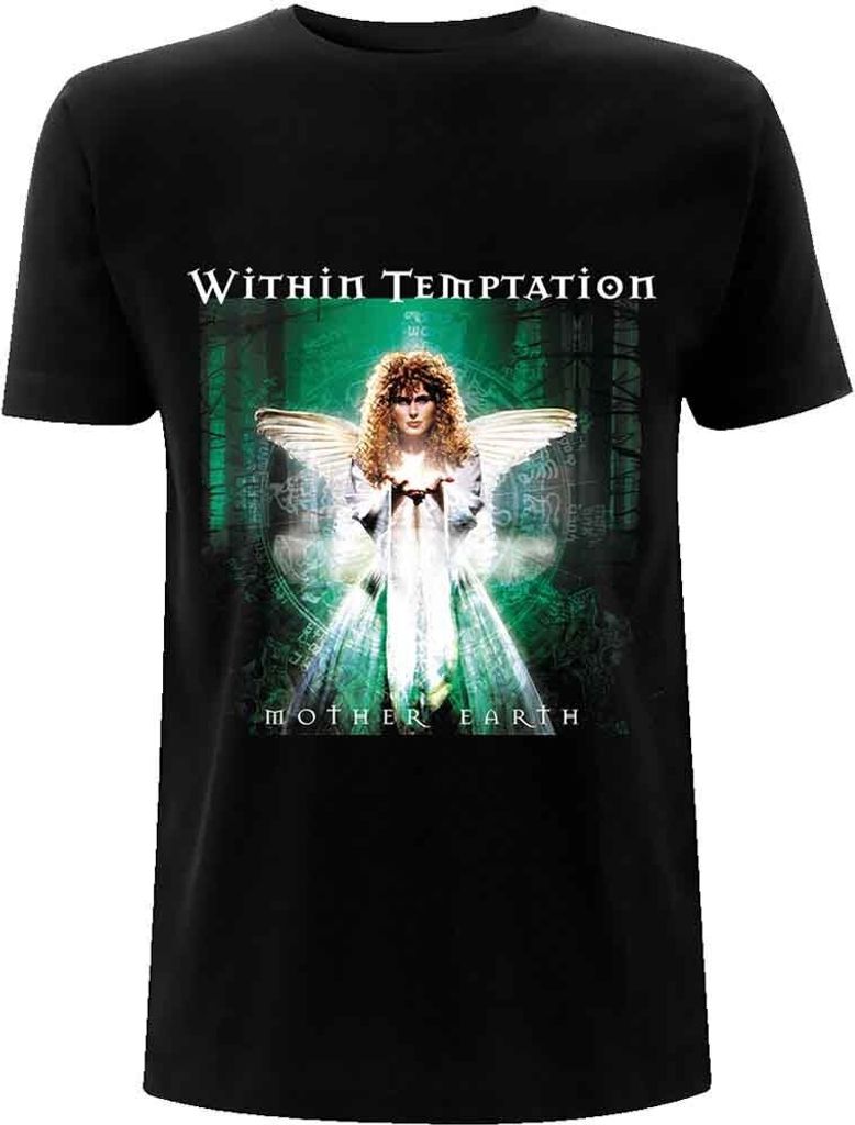 Within Temptation - "Mother Earth" T-Shirt für Herren/Damen Uni RO9684 (XXL) (Schwarz)