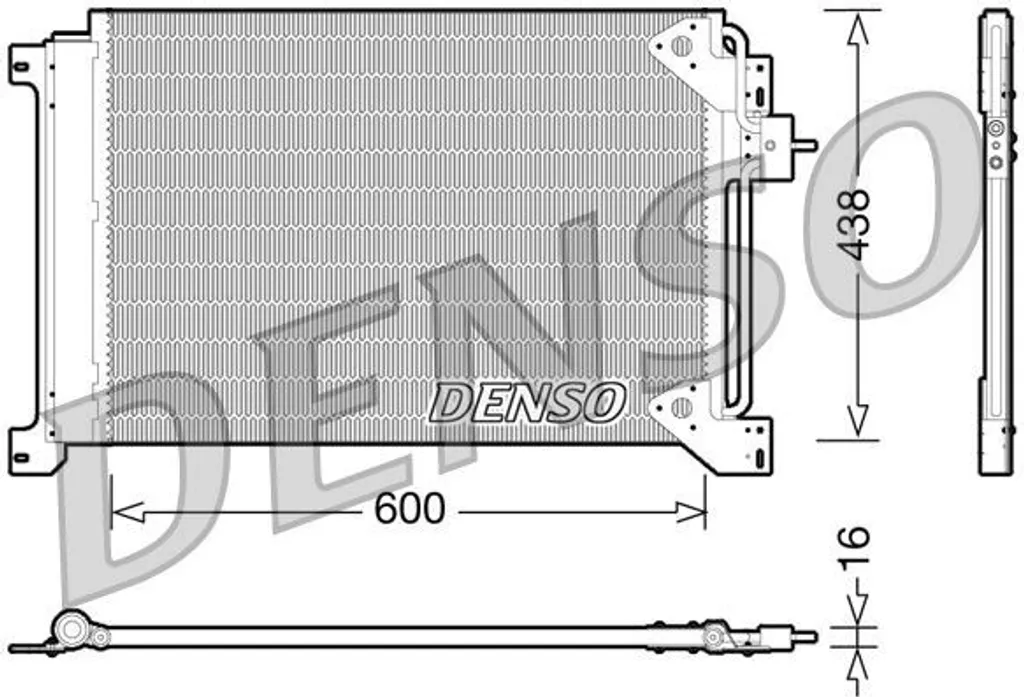 Stop aux fuites de clim avec le condenseur DENSO DCN12004 certifié