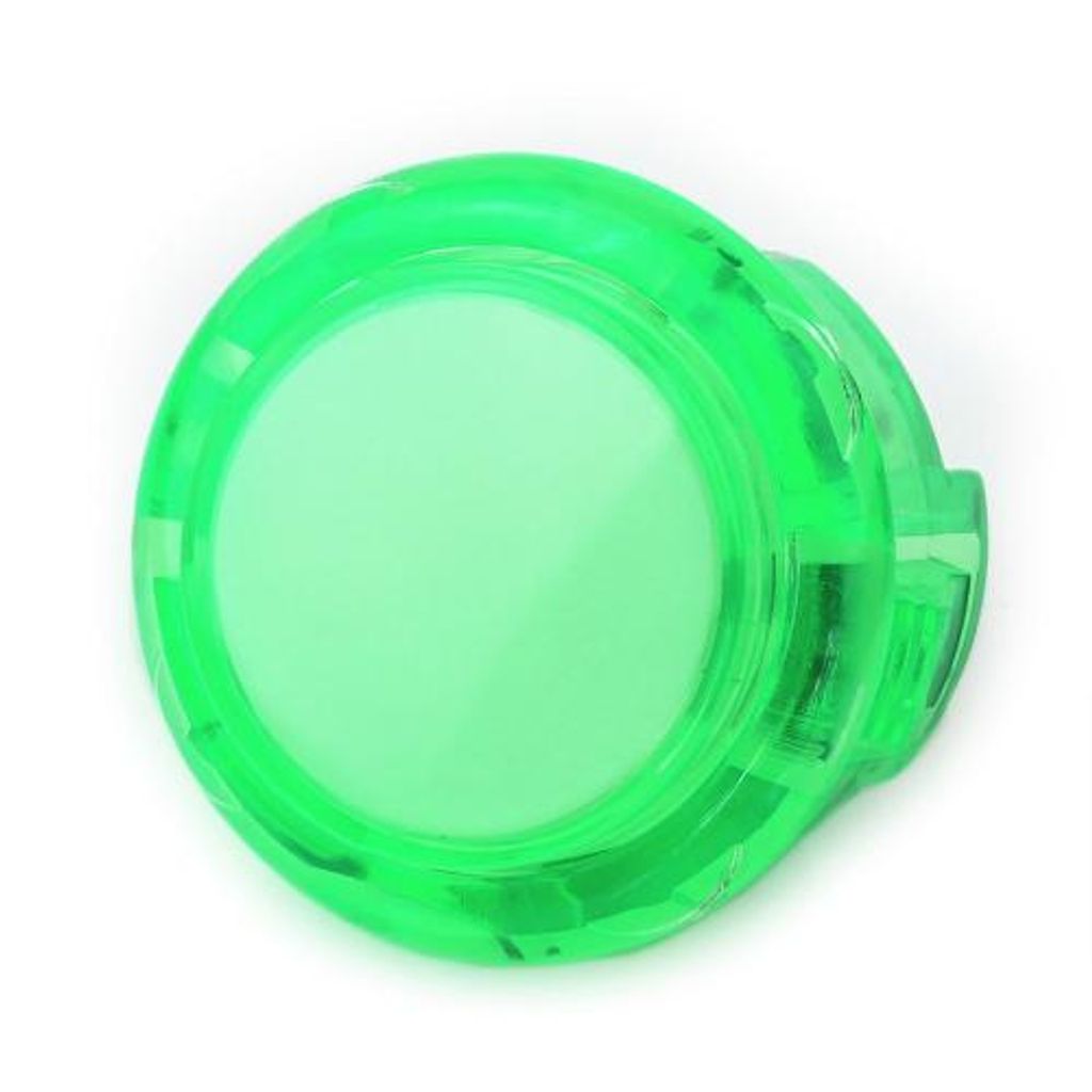 Arcade Button 30mm LED 12V DC beleuchtet Farbe: grün transparent 