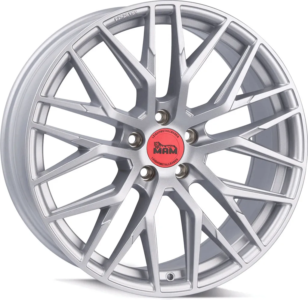 Jantes 19 pouces MAM RS4 ET30 Finition Matt Silver Painted Premium