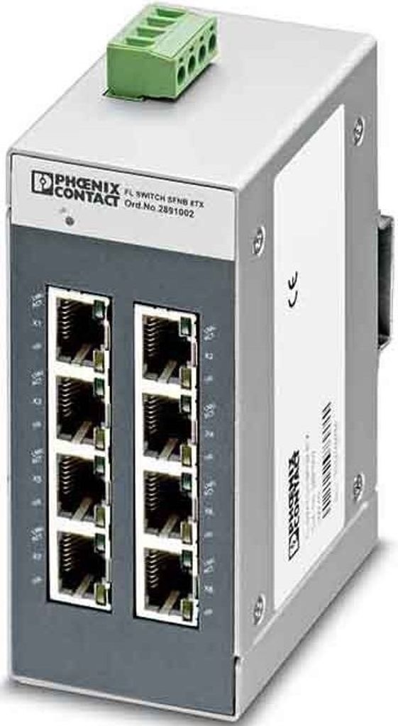 Phoenix Contact FL SWITCH SFNB 8TX Industrial Ethernet switch 10 / 100 MBit/s