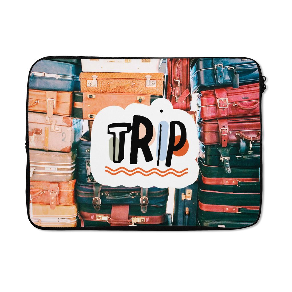 MuchoWow Laptop Hülle 14 ZollFälle - Sommer - Zitate Laptoptasche - Laptoptasche - Stoßsicher - Schutzhaube