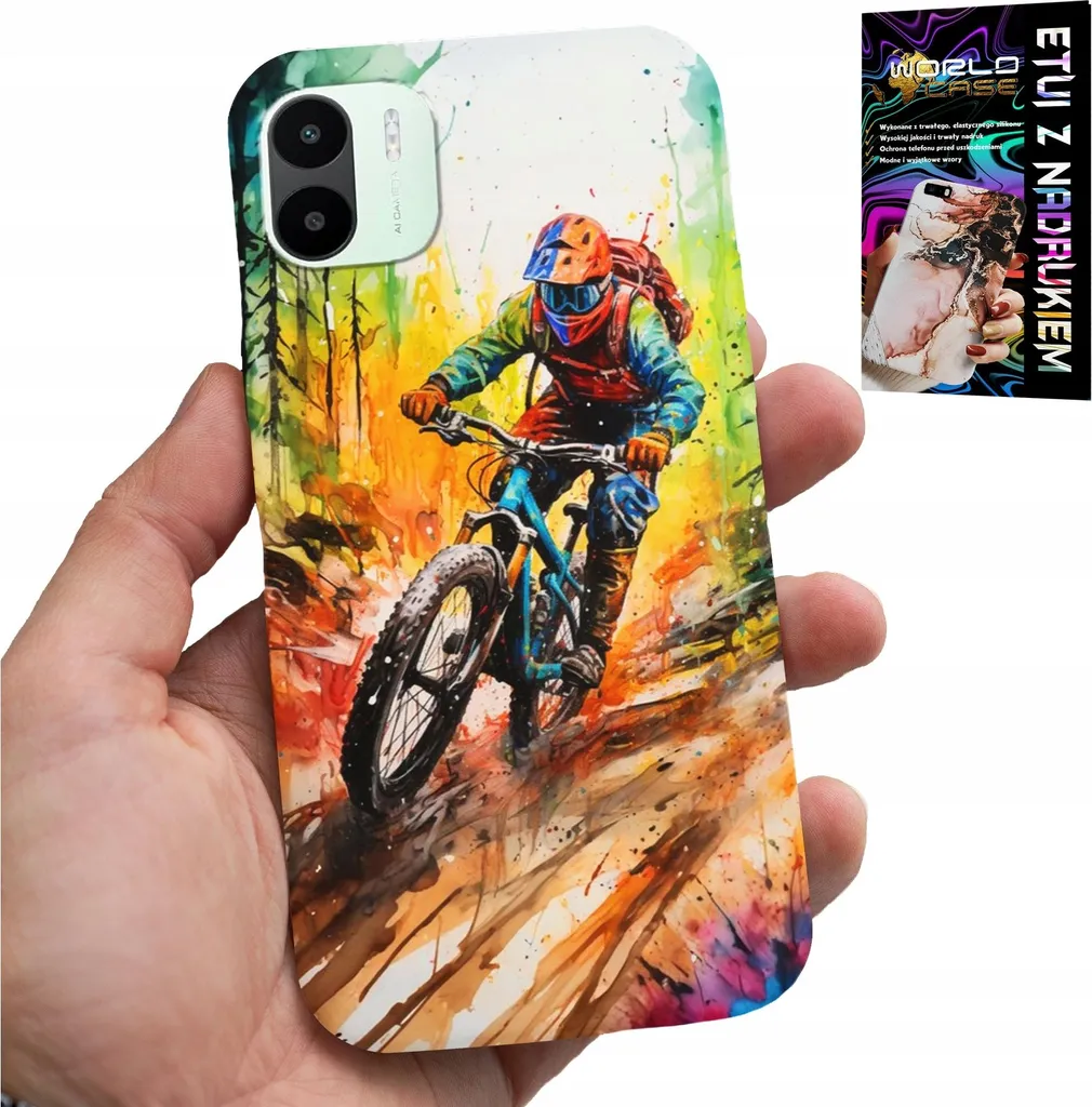 Cover Protettiva Xiaomi Redmi A2 - Design MTB Foil per Sport Outdoor