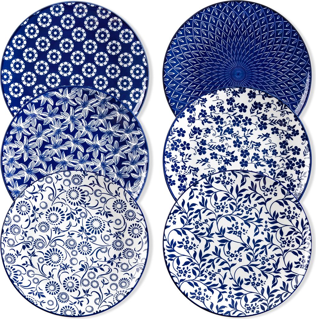 Vancasso Set de 6 assiettes en porcelaine, Assiette plate, Image du produit 