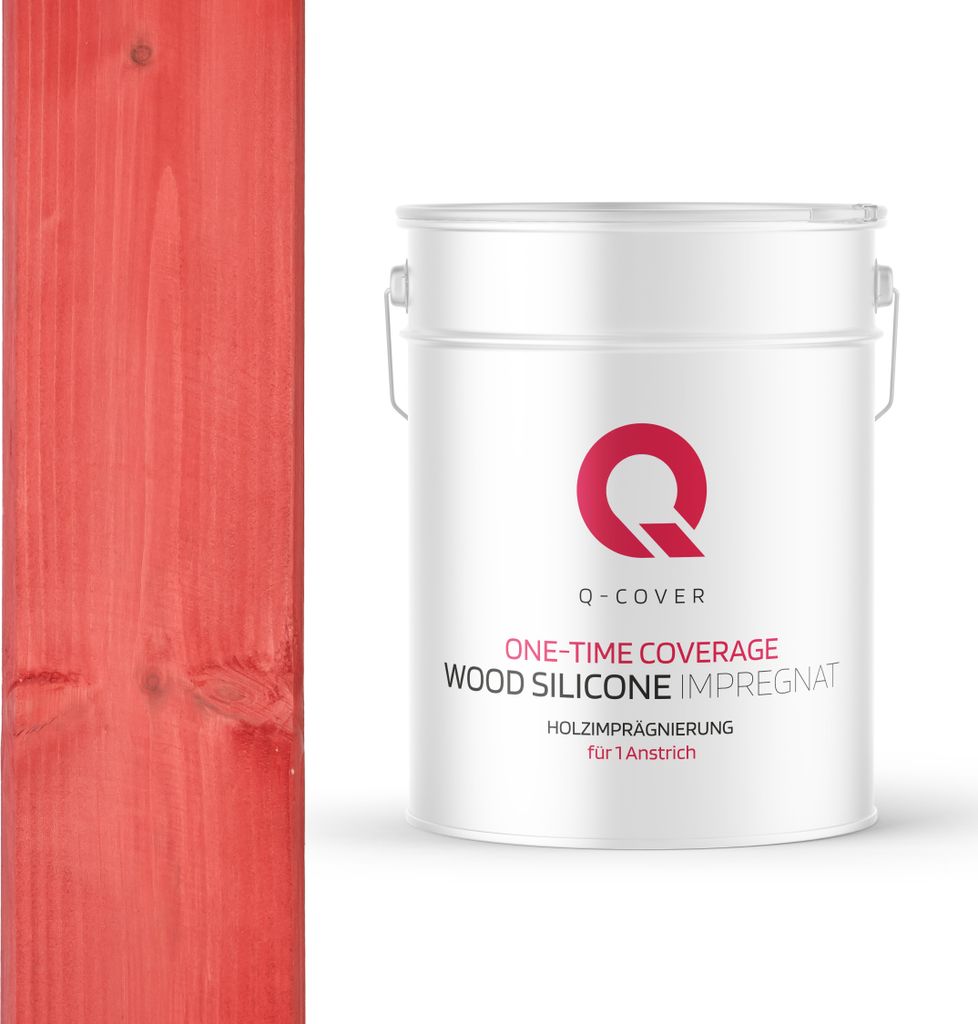 Holzimprägnierung | Für 1 Anstrich | Rosa | 10 L | Holzschutz | 2 In 1 | Grundierung Mit Schutz Farbimprägnierung Imprägniermittel Innen & Außen
