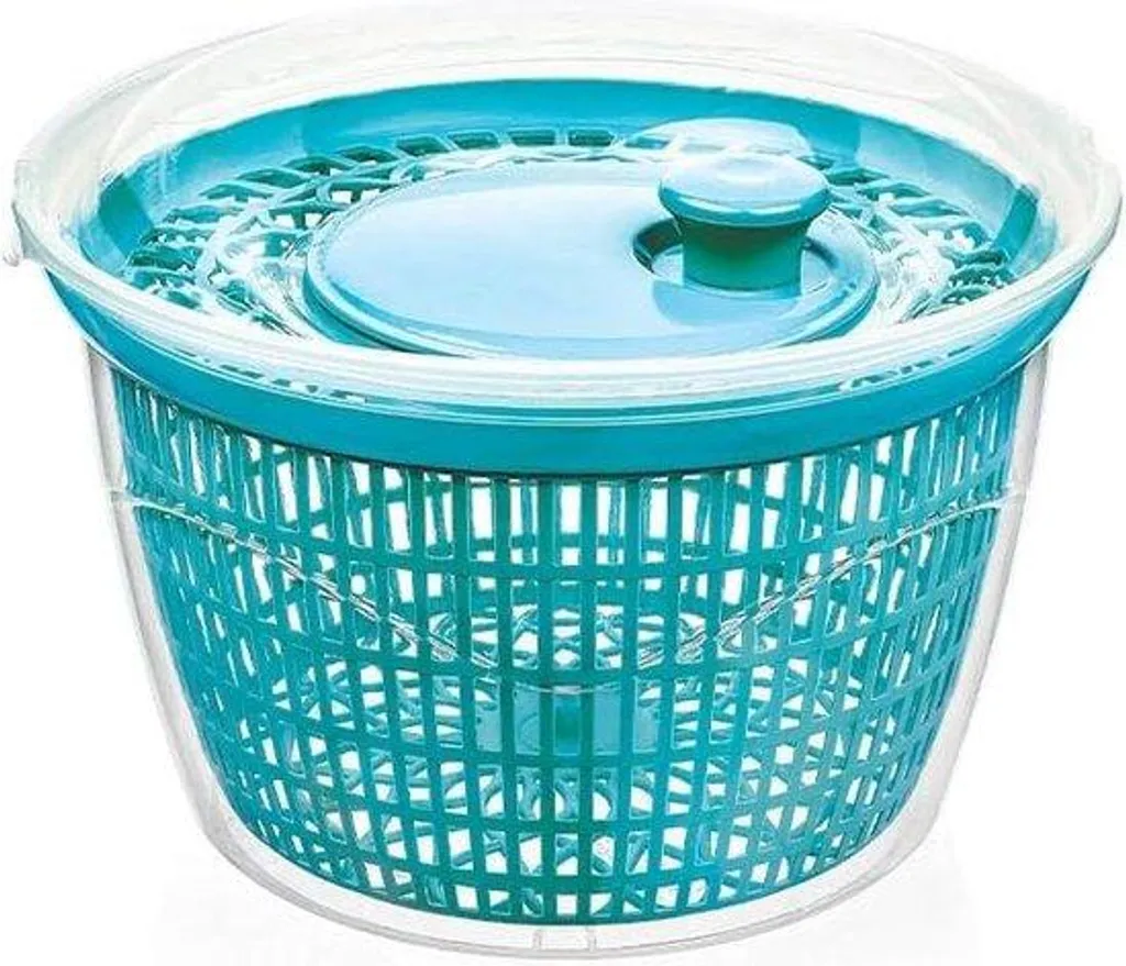 Saladier essoreuse à salade manuelle grand volume pour cuisine et grillade