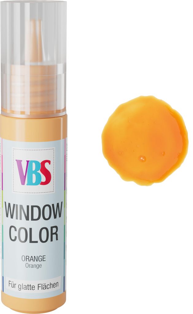 VBS Window Color, 20 ml Orange