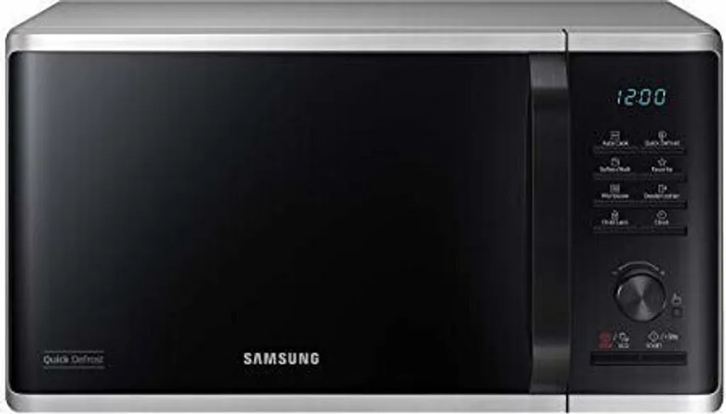 Micro-ondes Samsung Argent 23L : Finie la Cuisson Inégale des Plats