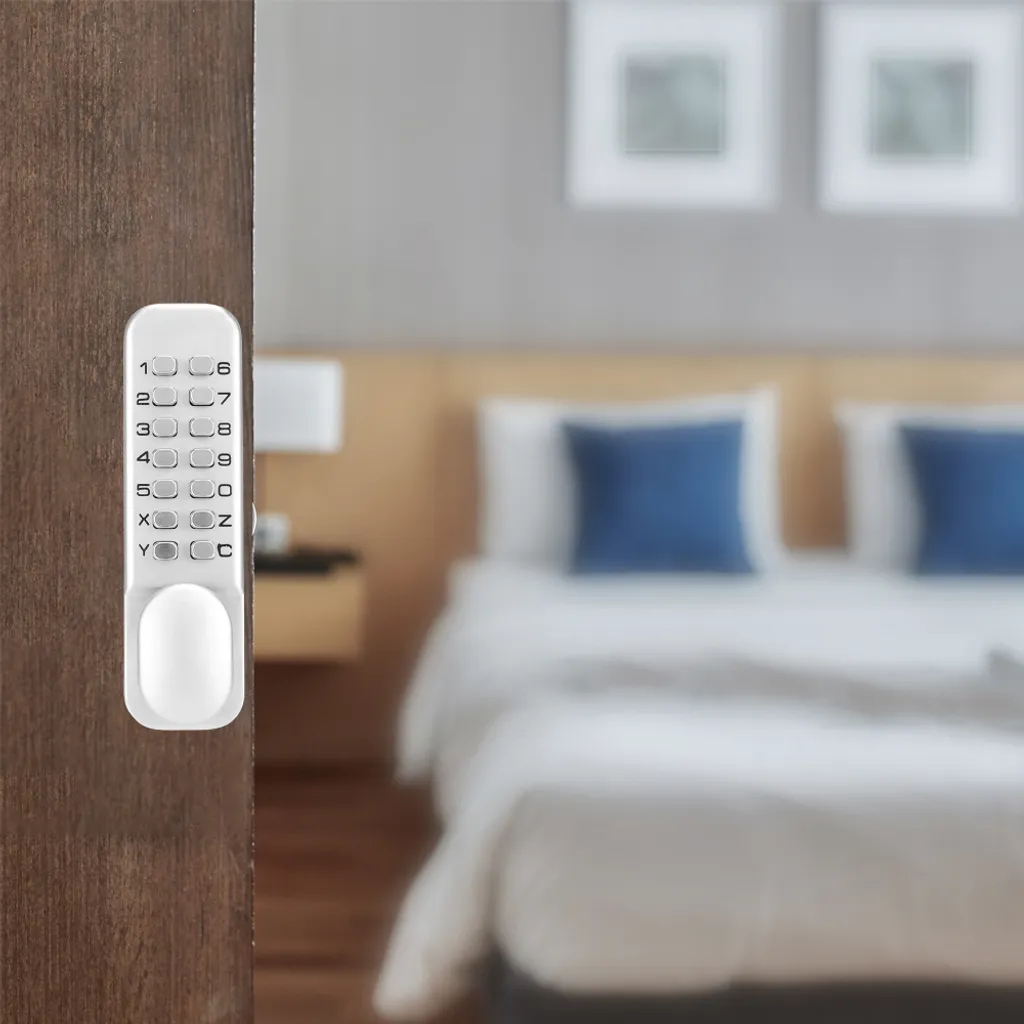 Serrure de porte de chambre à code pour accès privé et bureau à domicile - 9