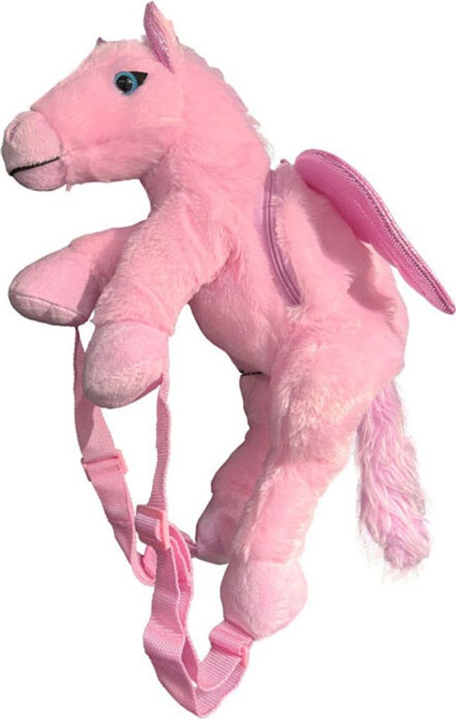 Sac à dos licorne en peluche Image du produit 