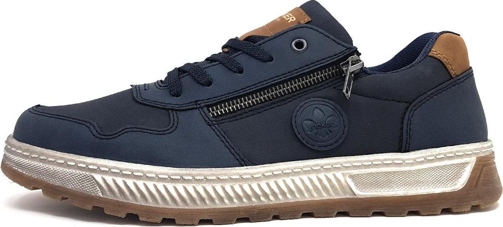 Rieker Bastia Namur Herrenschuhe Schnürschuhe Blau Freizeit Productafbeelding 