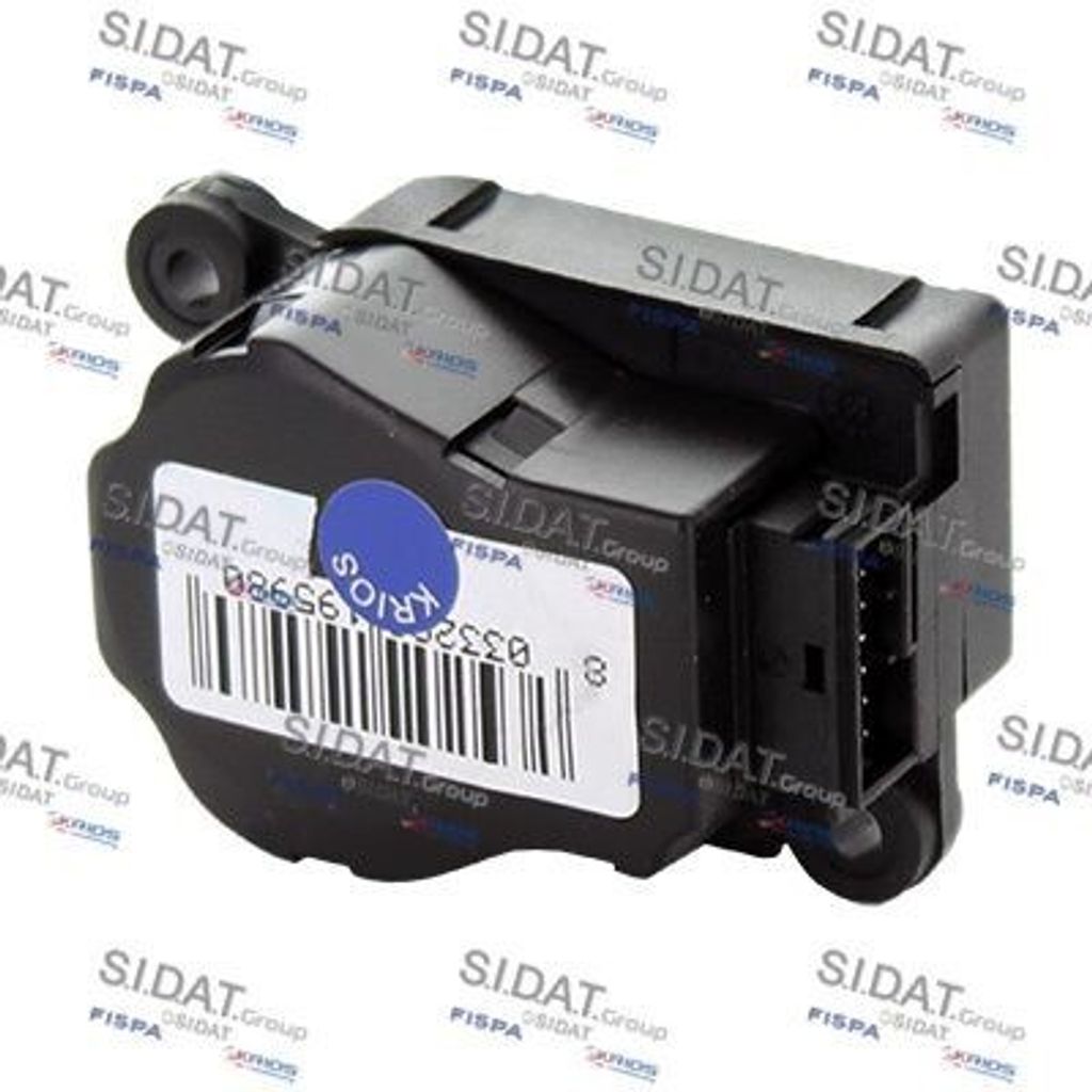 KRIOS Bedienelement Klimaanlage 10.7090 passend für PEUGEOT 206 Schrägheck (2A/C)
