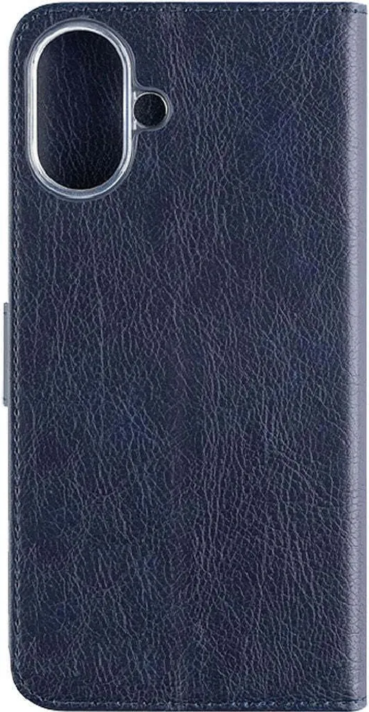 Custodia iPhone 16 Slim Book Opus Blu Scuro | Design Funzionale