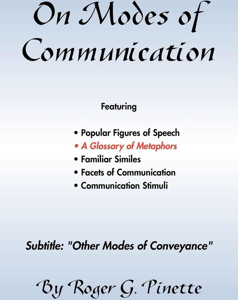 On Modes of Communication