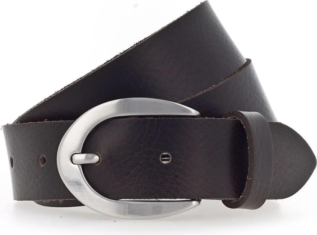 Cintura Vanzetti Pelle Marrone Scuro 30mm W85 - Casual & Durable