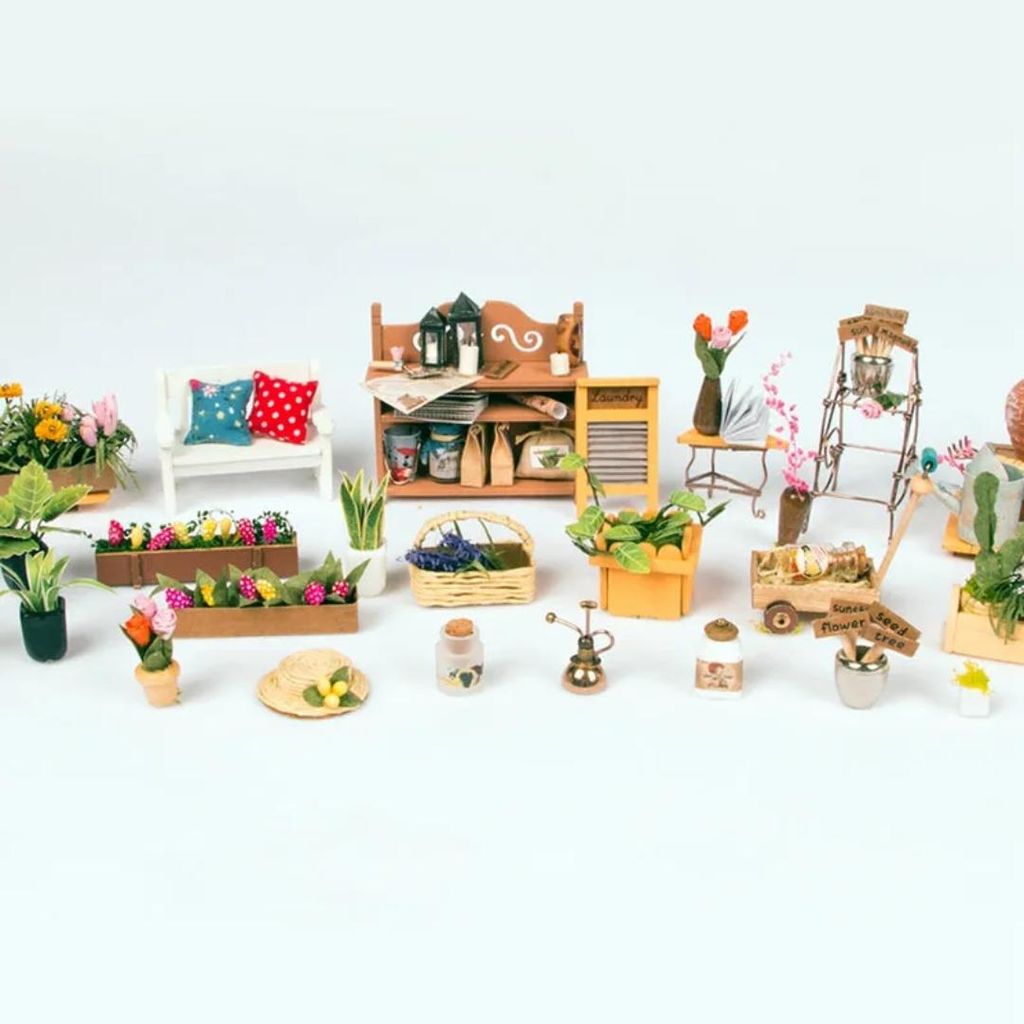 Miller's Garden Rolife Miniaturhaus DIY Bastelset 3D-Puzzle Produktbild 