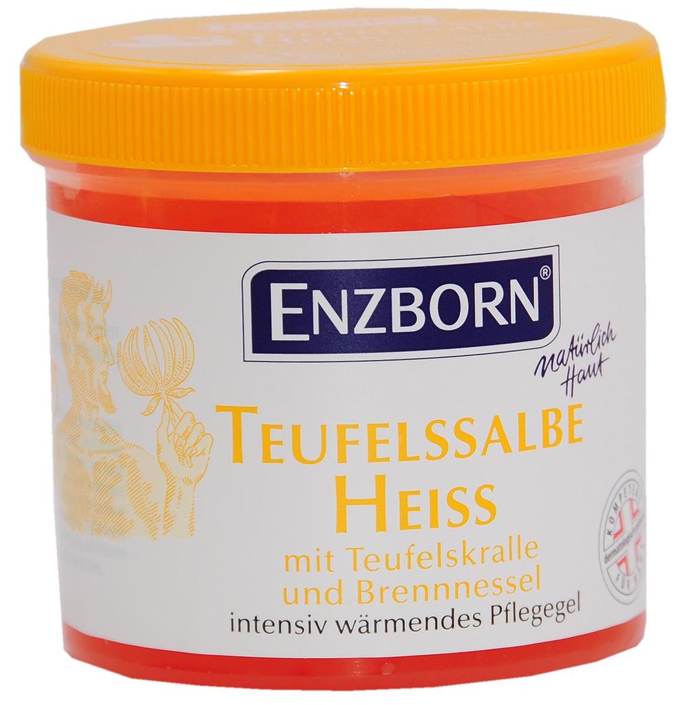 Enzborn Teufelssalbe HEISS Pflegegel 200 ml Produktbild 