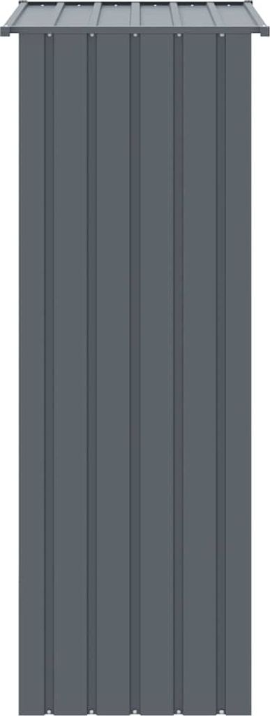 vidaXL Voliéra antracit 115x78x200 cm Pozinkovaná oceľ Obrázok produktu 3