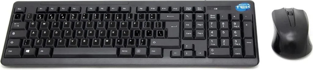 Libérez votre Bureau avec ce Kit Clavier Souris sans Fil Noir US