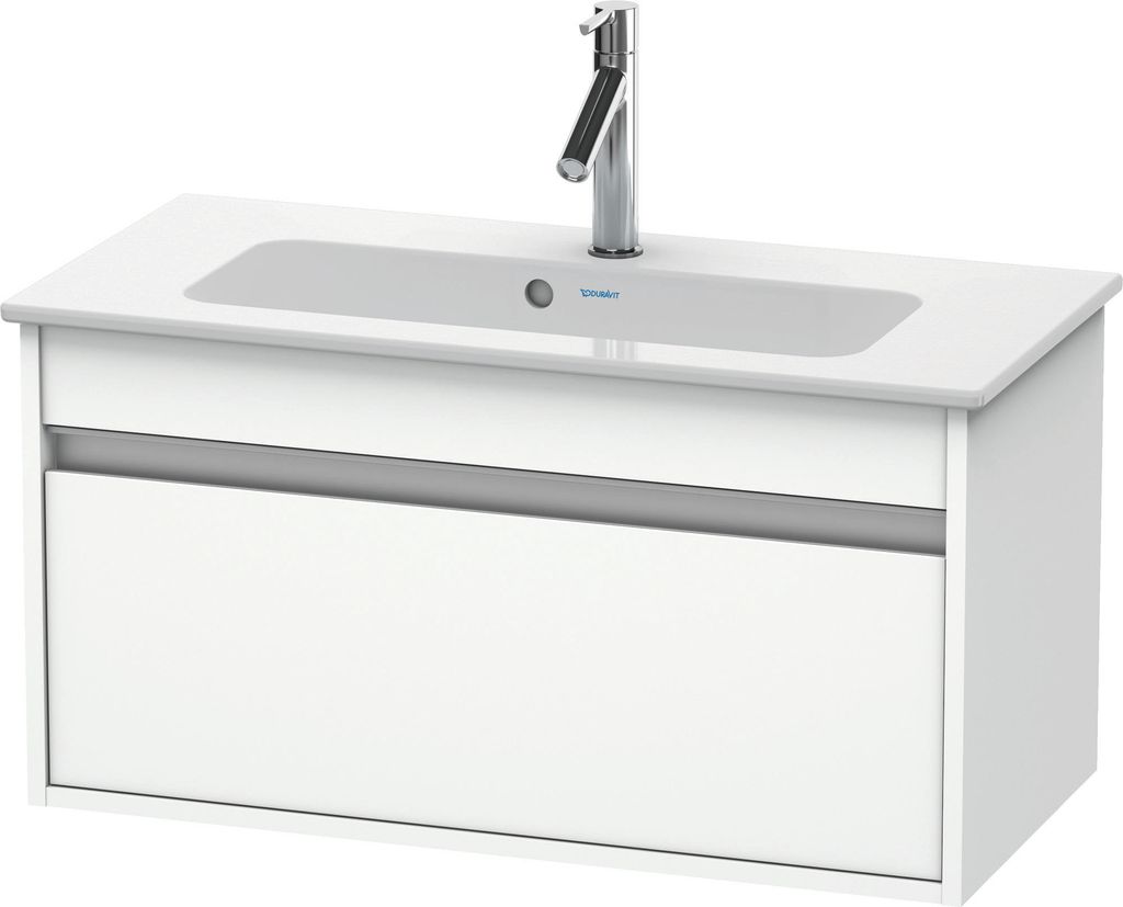 Duravit Waschtischunterschrank Ketho Compact 80x38,5cm, we ma, 1 Auszug, wandhängend