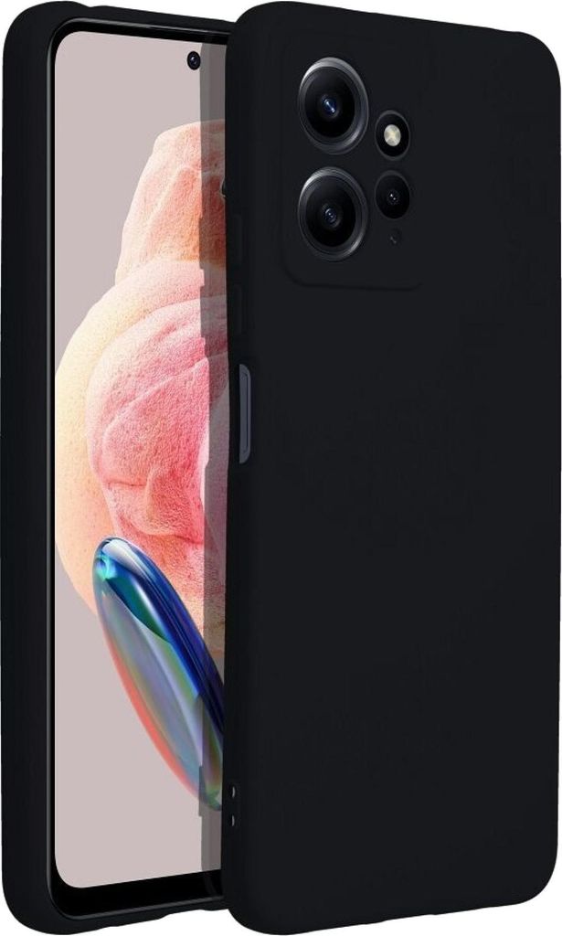 TPU-Schutzhülle Lenuo für Xiaomi Redmi 12, schwarz