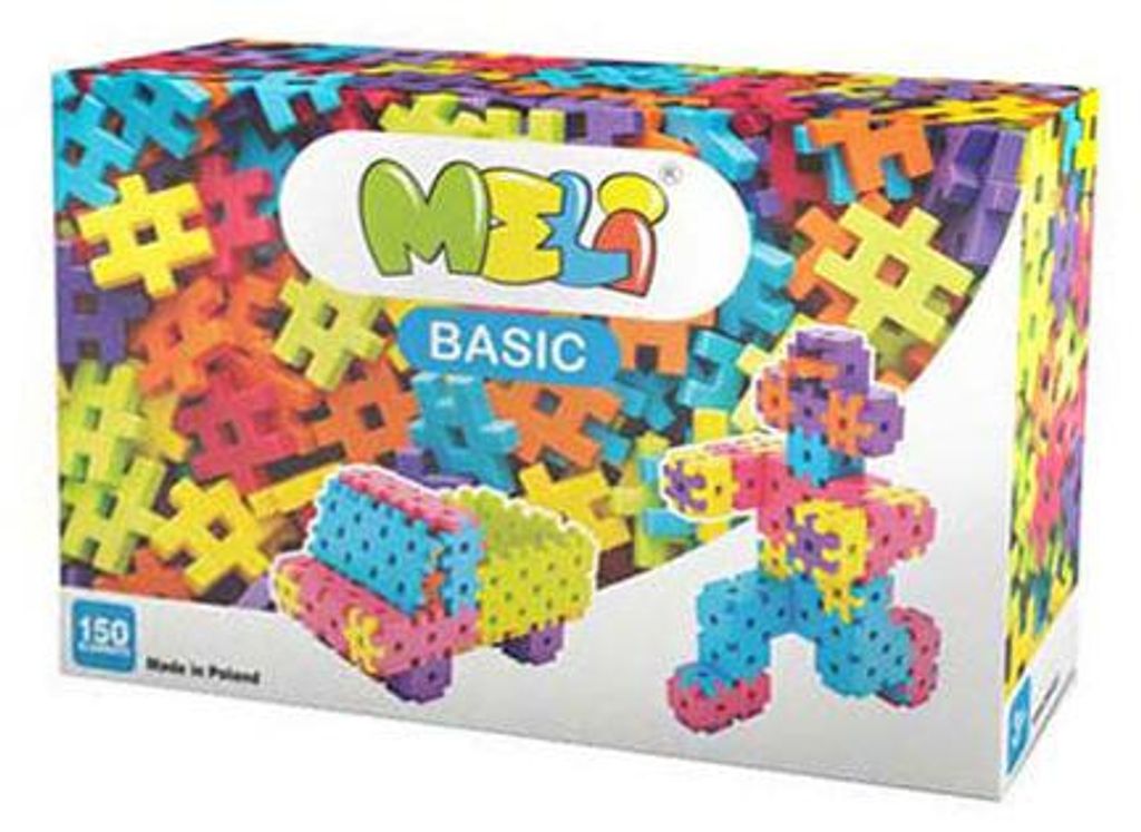 Meli Basic Building Blocks, 150dlg. Image du produit 