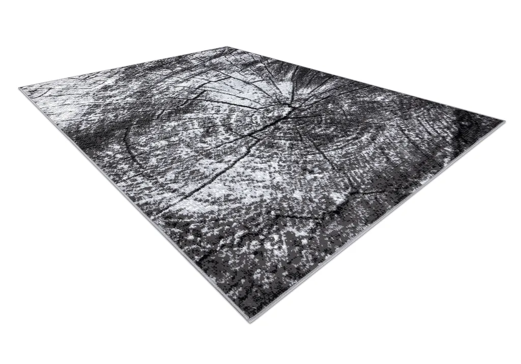 Moquette Morad PIEŃ aspect souche d'arbre grise 200x300 cm BCF - 3